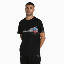 PUMA BMW Motorsport Car Graphic T-Shirt Herren PUMA black M