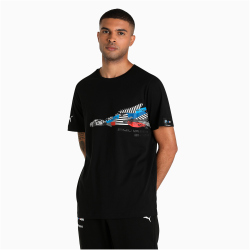 PUMA BMW Motorsport Car Graphic T-Shirt Herren PUMA black M