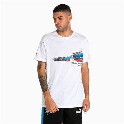 PUMA BMW Motorsport Car Graphic T-Shirt Herren PUMA white M