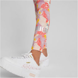 PUMA Ess+ Metallic Bloom AOP Leggings M&auml;dchen