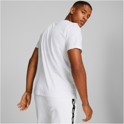 PUMA Ess+ Metallic Big Logo T-Shirt Herren