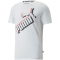 PUMA Ess+ Metallic Big Logo T-Shirt Herren