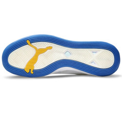 PUMA Accelerate Turbo Nitro II Handballschuhe puma white/lake blue/tangerine/pristine 40.5