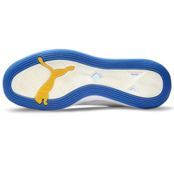 PUMA Accelerate Turbo Nitro II Handballschuhe puma white/lake blue/tangerine/pristine 44