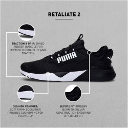 PUMA Retaliate 2 Laufschuhe puma black-puma white 43