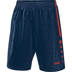 JAKO Turin Sporthose Kinder navy/flame 116