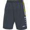 JAKO Turin Sporthose Kinder anthrazit/lime 116