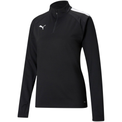 PUMA teamLIGA 1/4-Zip Trainings-Top Damen PUMA black-PUMA...