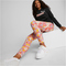 PUMA Ess+ Metallic Bloom Logo Hoodie Mädchen puma black-salmon 128