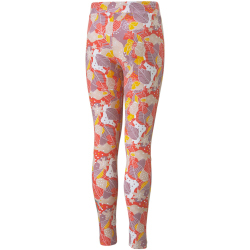PUMA Ess+ Metallic Bloom AOP Leggings M&auml;dchen salmon-aop 152