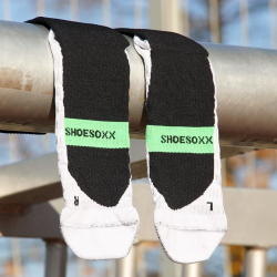 SHOESOXX Sportsocken Antirutschsocken black 36-38