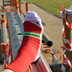 SHOESOXX Sportsocken Antirutschsocken red 36-38