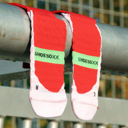 SHOESOXX Sportsocken Antirutschsocken red 45-47