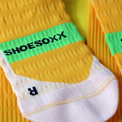SHOESOXX Sportsocken Antirutschsocken yellow 36-38