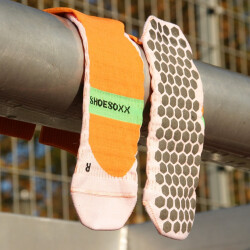 SHOESOXX Sportsocken Antirutschsocken orange 36-38