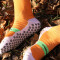 SHOESOXX Sportsocken Antirutschsocken orange 36-38