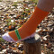 SHOESOXX Sportsocken Antirutschsocken orange 36-38