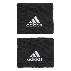 2er Pack adidas Schweißbänder schwarz