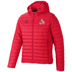 hummel 1. FC K&ouml;ln Travel Steppjacke mit Kapuze 22/23...