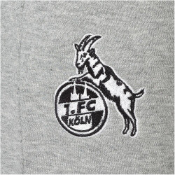 hummel 1. FC Köln Baumwoll-Jogginghose Herren grey melange XXL