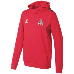 hummel 1. FC Köln Trainings-Hoodie Kinder true red 116