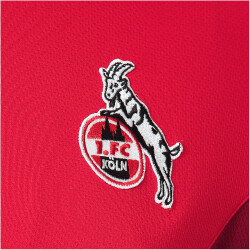 hummel 1. FC Köln Trainings Kapuzenjacke true red S