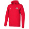 hummel 1. FC Köln Trainings Kapuzenjacke true red S