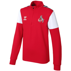 hummel 1. FC K&ouml;ln 1/2-Zip Trainings-Top Kinder true...