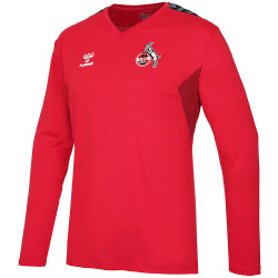 hummel 1. FC Köln langarm Trainings-Top true red S