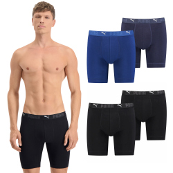 2er Pack PUMA Sport Cotton Long Boxershorts Herren