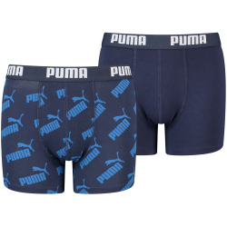 2er Pack PUMA All-Over-Print Boxershorts Kinder