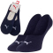 2er Pack PUMA Mid-Cut Füßlinge navy 35-38