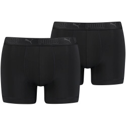 2er Pack PUMA Sport Mikrofaser Boxershorts Herren black S