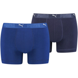 2er Pack PUMA Sport Cotton Boxershorts Herren blue combo S