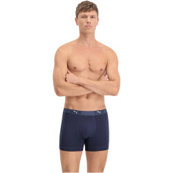 2er Pack PUMA Sport Cotton Boxershorts Herren blue combo XL