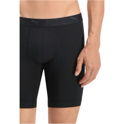 2er Pack PUMA Sport Mikrofaser Long Boxershorts Herren black XL