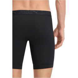 2er Pack PUMA Sport Mikrofaser Long Boxershorts Herren black XL