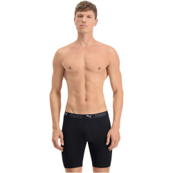 2er Pack PUMA Sport Cotton Long Boxershorts Herren black S
