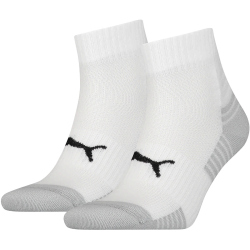 2er Pack PUMA Cushioned Quarter Sportsocken white 35-38