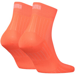 2er Pack PUMA Sport Light Quarter Socken coral 35-38