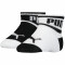 2er Pack PUMA Wording Baby-Socken black/white 15-18