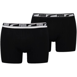 2er Pack PUMA Multi Logo Boxershorts Herren black S