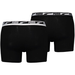 2er Pack PUMA Multi Logo Boxershorts Herren black S