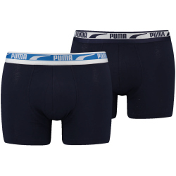 2er Pack PUMA Multi Logo Boxershorts Herren peacoat XL