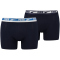 2er Pack PUMA Multi Logo Boxershorts Herren peacoat XL