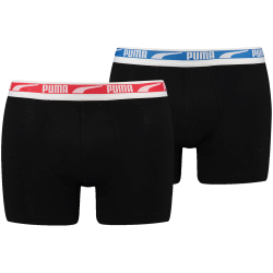 2er Pack PUMA Multi Logo Boxershorts Herren black combo M
