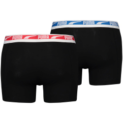 2er Pack PUMA Multi Logo Boxershorts Herren black combo M