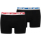 2er Pack PUMA Multi Logo Boxershorts Herren black combo M
