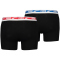 2er Pack PUMA Multi Logo Boxershorts Herren black combo L