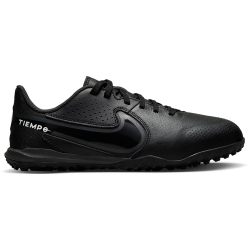 NIKE Jr. Tiempo Legend 9 Academy TF Turf Fu&szlig;ballschuhe Kinder black/dk smoke grey-summit white 28